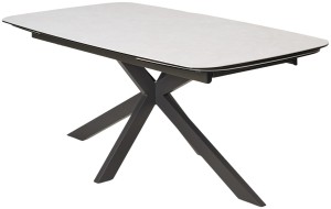 Стол АЛВИС (ALVIS) 180 TL-319, испанская керамика / темно-серый  каркас, ®DISAUR