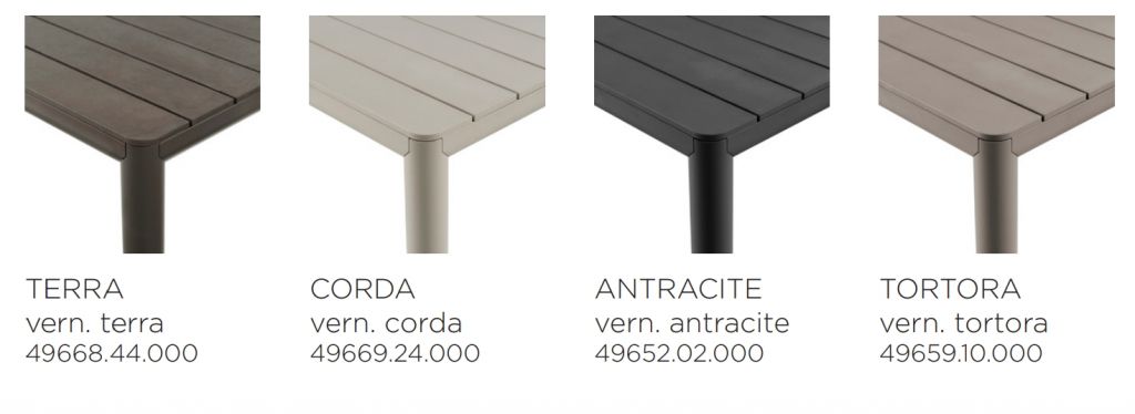 Стол пластиковый раздвижной Tevere 210 терра