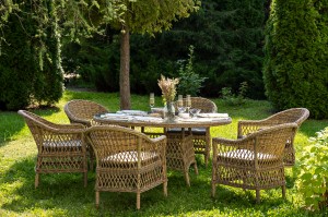 "Эспрессо–150 S" обеденная группа плетеная