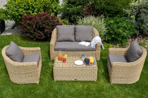 "Кон Панна" лаунж-зона из искусственного ротанга