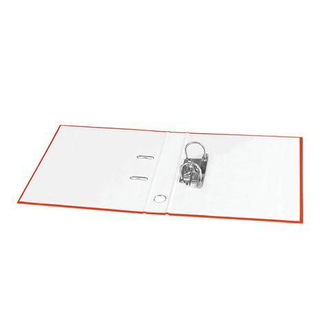 Папка-регистратор STAFF "Manager" с покрытием из ПВХ, 70 мм, без уголка, красная, 225980