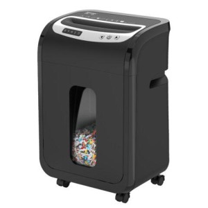 Уничтожитель (шредер) BRAUBERG PROFESSIONAL OF-1830x, HeavyDuty, CD, карты, 4 уровень секретности, 4х38 мм, 18 листов, 30 литров, 533140
