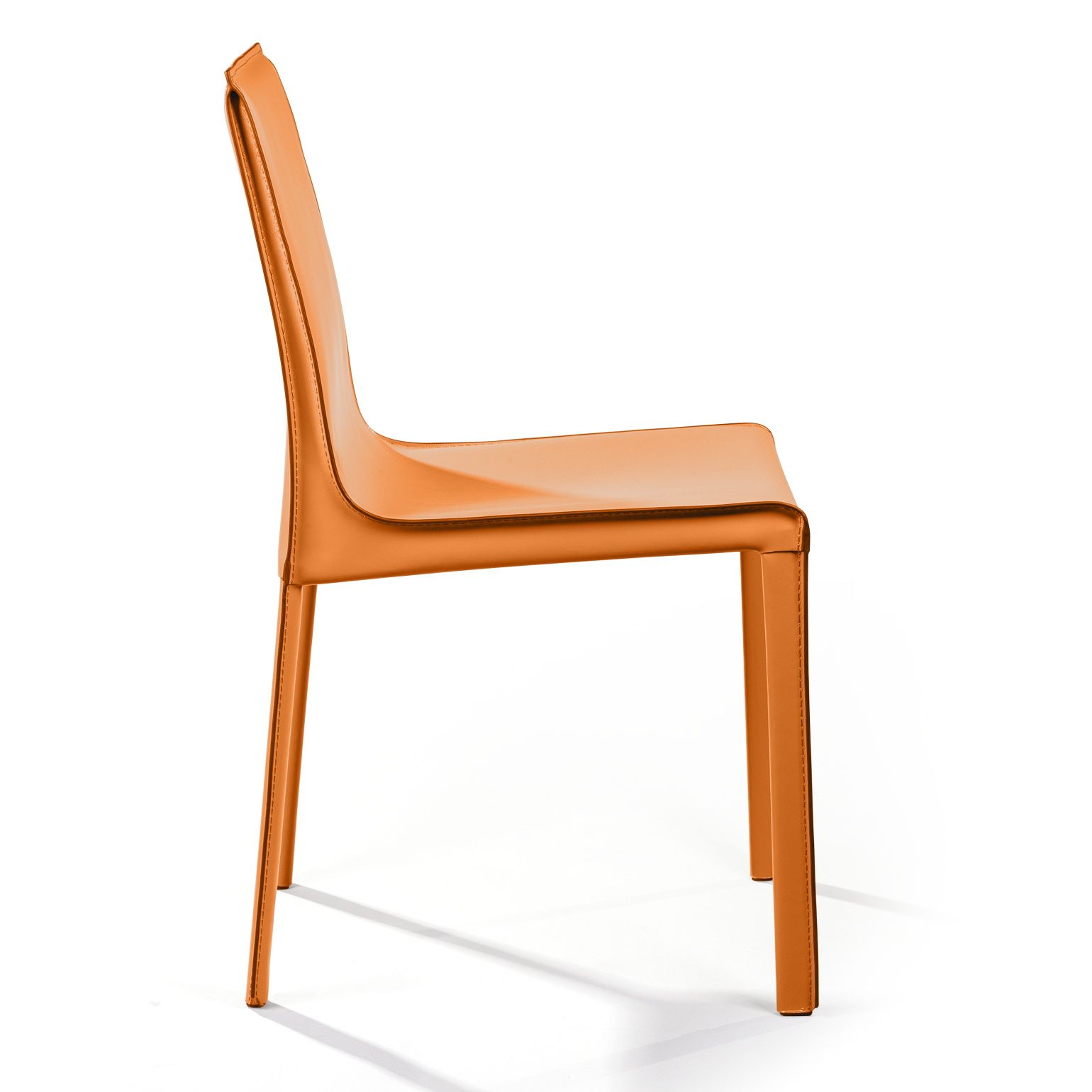 Стул Барри, кожа camel