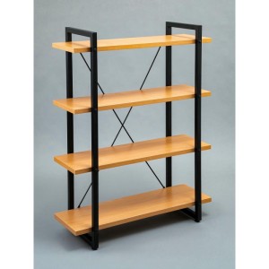 Мс-25 Стеллаж металлический в стиле "Лофт" (бук)