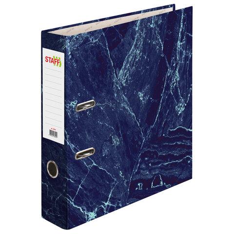 Папка-регистратор STAFF "Basic" БЮДЖЕТ с мраморным покрытием, 70 мм, без уголка, синяя, 229618 цена 252 ₽ Папка-регистратор STAFF "Basic" БЮДЖЕТ с мраморным покрытием, 70 мм, без уголка, синяя, 229618