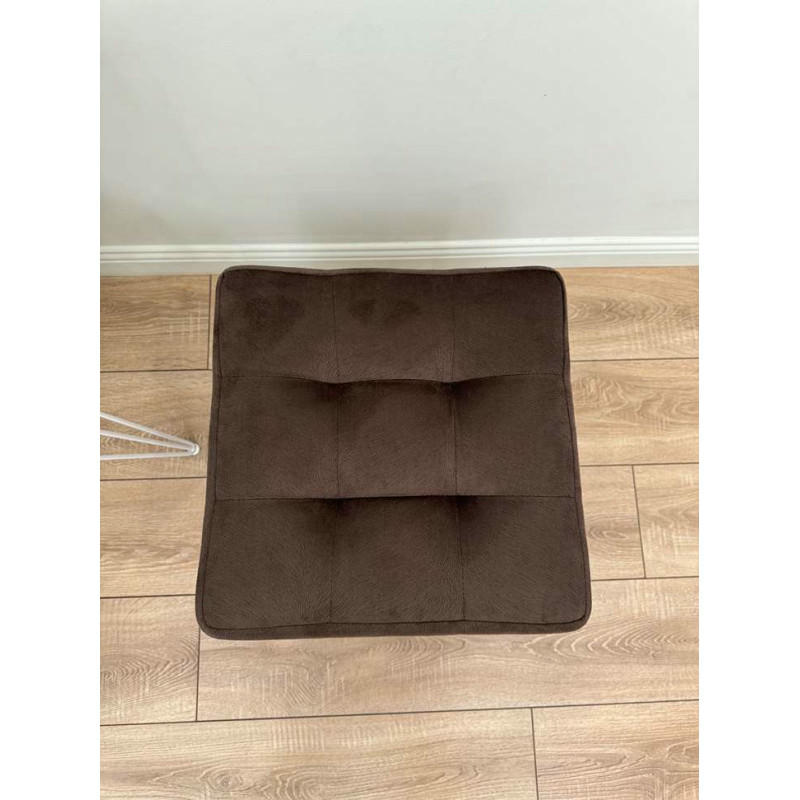 Банкетка Марсей 40-44 с полкой (темно-коричневый/черный)