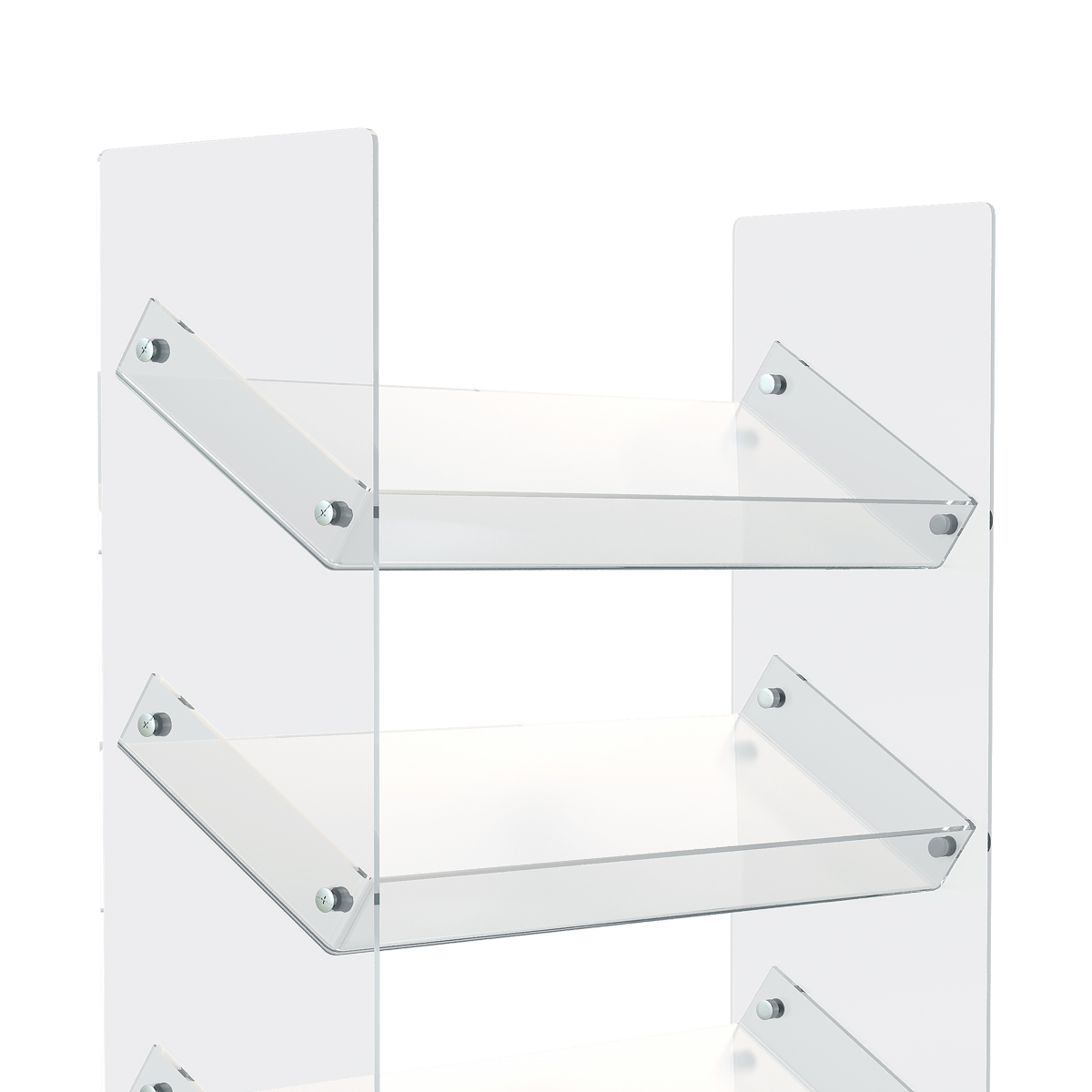 Винт металлический BINDING SCREW-10, цвет серебро