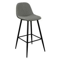 Стул Каприна барный, серый