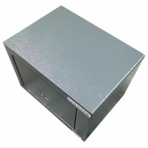 Сейф мебельный DASWERK (ДАСВЕРК) SC-170KL (170х230х170 мм), ключевой замок, графит, 291337