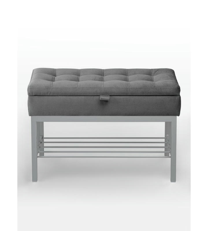 Банкетка Н-76 (серый/серый)