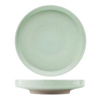 Блюдо глубокое STONE CLAY, керамика, светло-зеленый, d22*4,5см