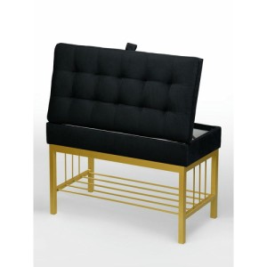 Банкетка Н-76 (золото/черный)