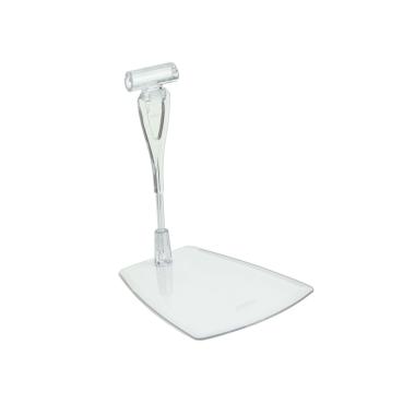 Ценникодержатель ДЕЛИ настольный с иголкой DELI-FOT-SET, цвет прозрачный