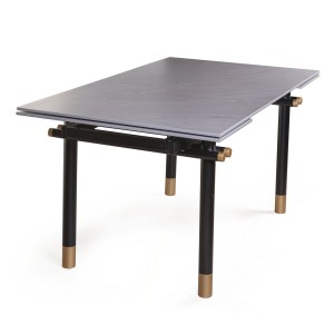 Стол обеденный Trump (160+40+40), керамика серая цена 64 900 ₽ Стол обеденный Trump (160+40+40), керамика серая