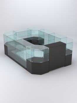 Комплект прилавков "ШАНЕЛЬ" №9, Черный