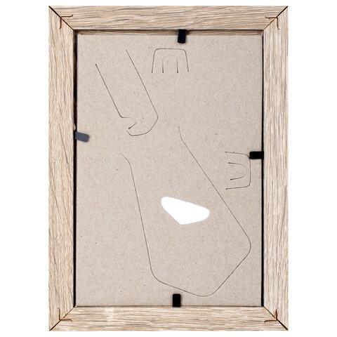 Рамка 10*15 см "капучино" STAFF "Grand", багет 18 мм, стекло, МДФ, 391209