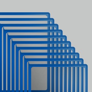 Панель для демосистемы синяя формат А4 (10шт.)