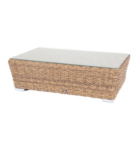 "Капучино" журнальный столик из искусственного ротанга (гиацинт)