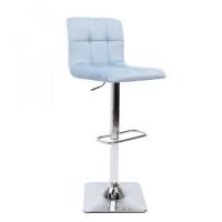 Стул барный Amazon, пыльный голубой, велюр