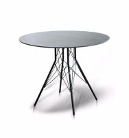 "Конте" интерьерный стол из HPL круглый Ø80см