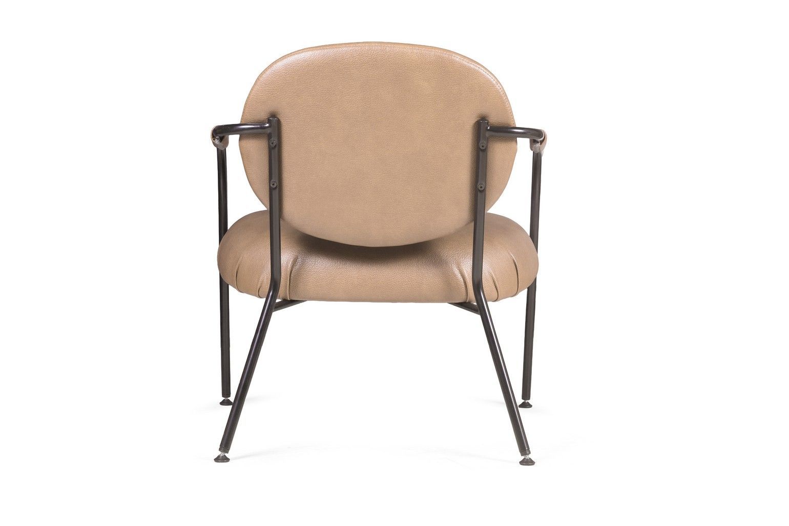 Лаунж кресло Эго, искусственная кожа, бежевый