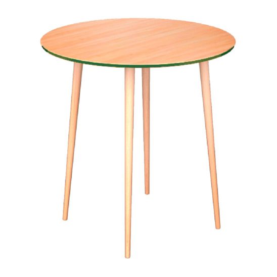 Стол круглый Спутник 800, шпон