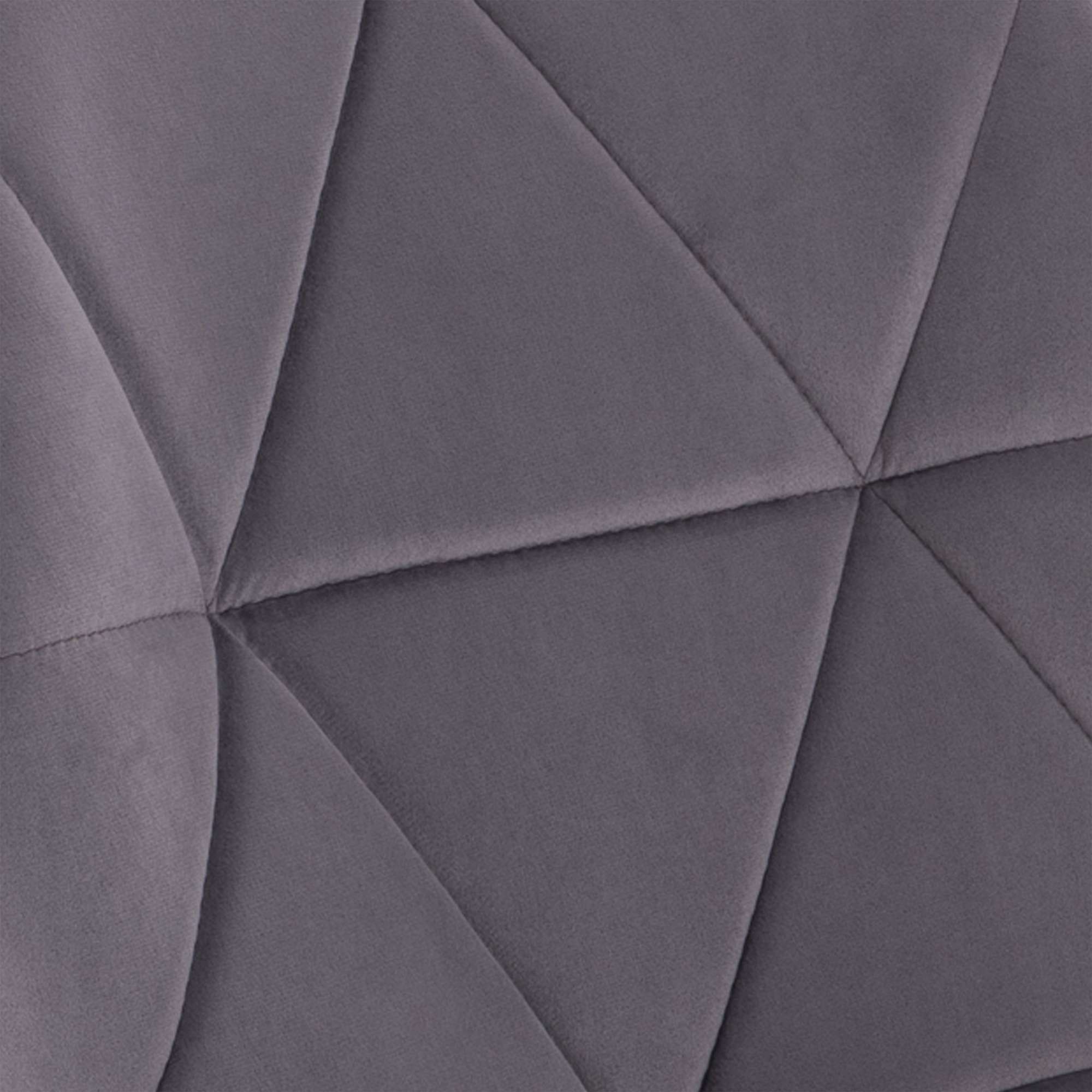 Стул Rio, темно-серый, велюр