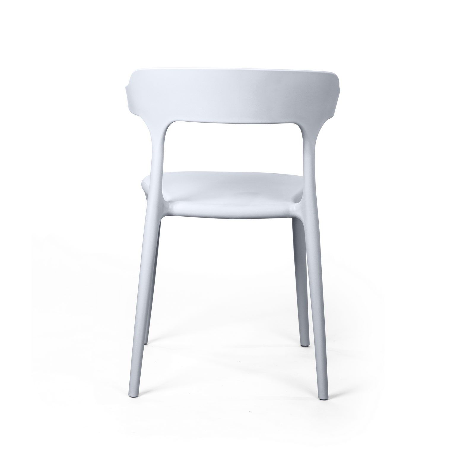 Стул Лео, первичный пластик белый