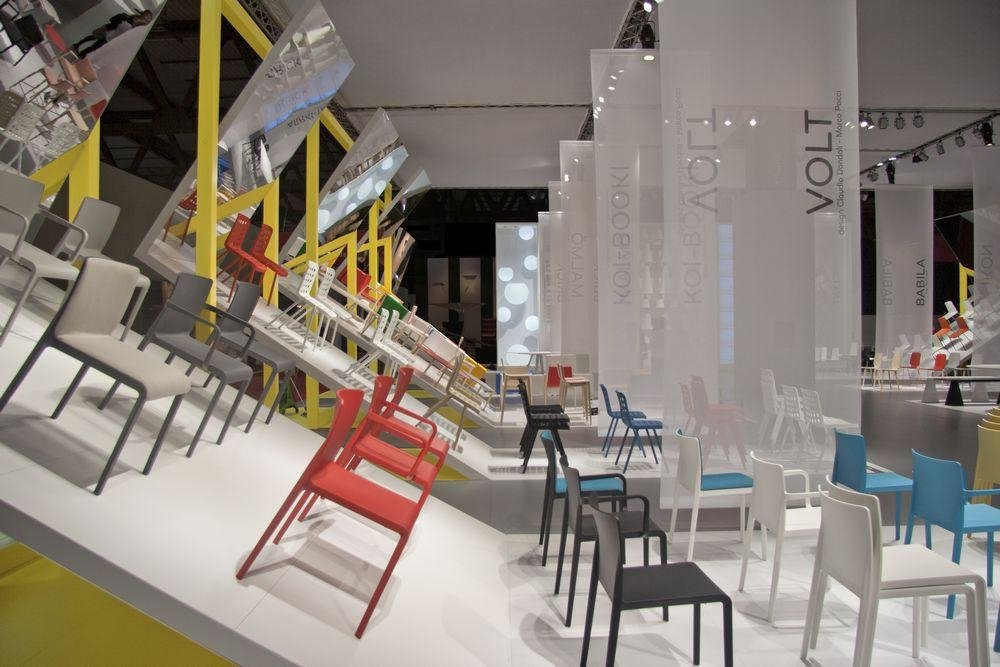 Стул пластиковый Volt зеленый