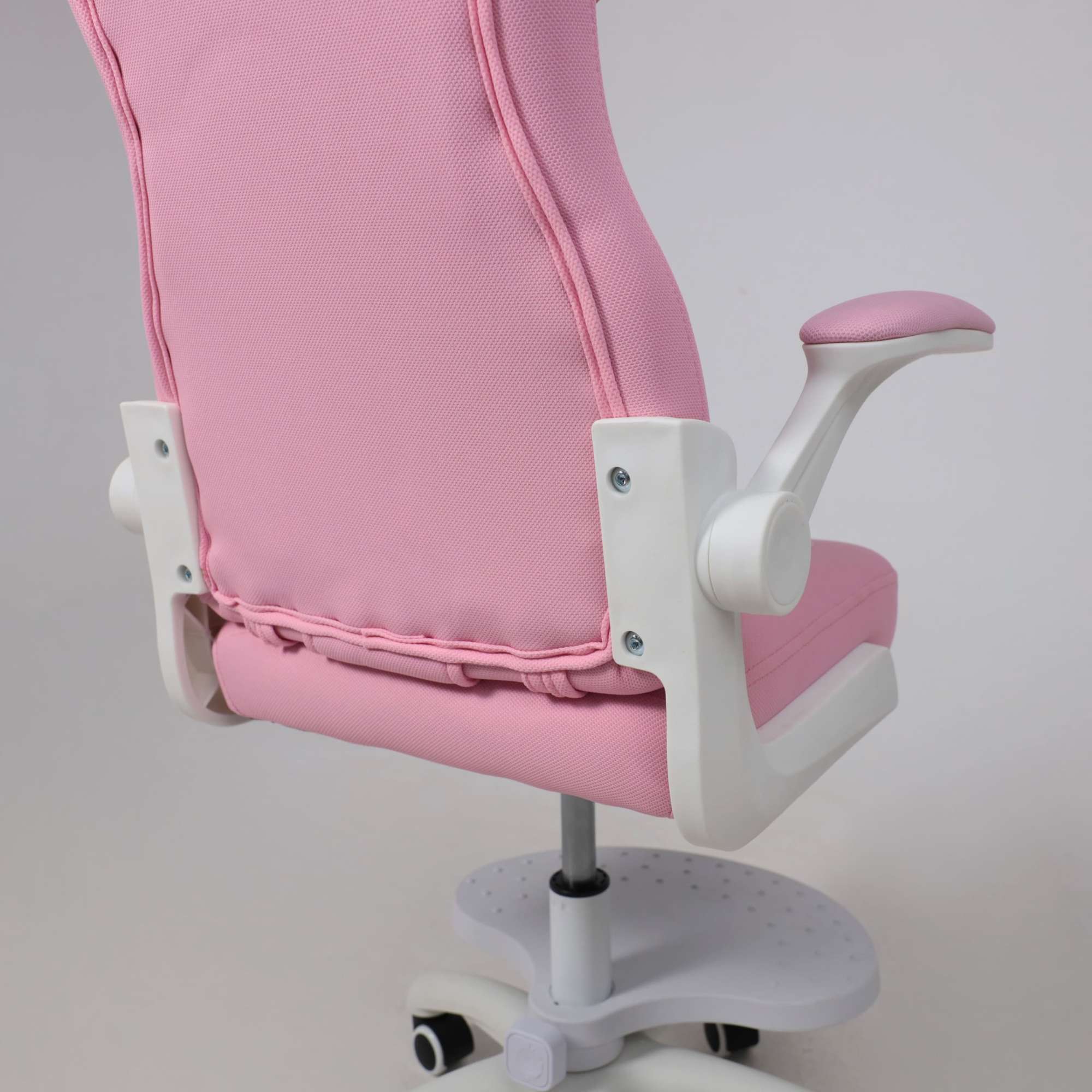 Кресло поворотное RAVEL, ткань, (розовый)