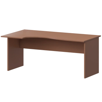 Стол эргономичный левый Арго А-202.ЛВ Терракота