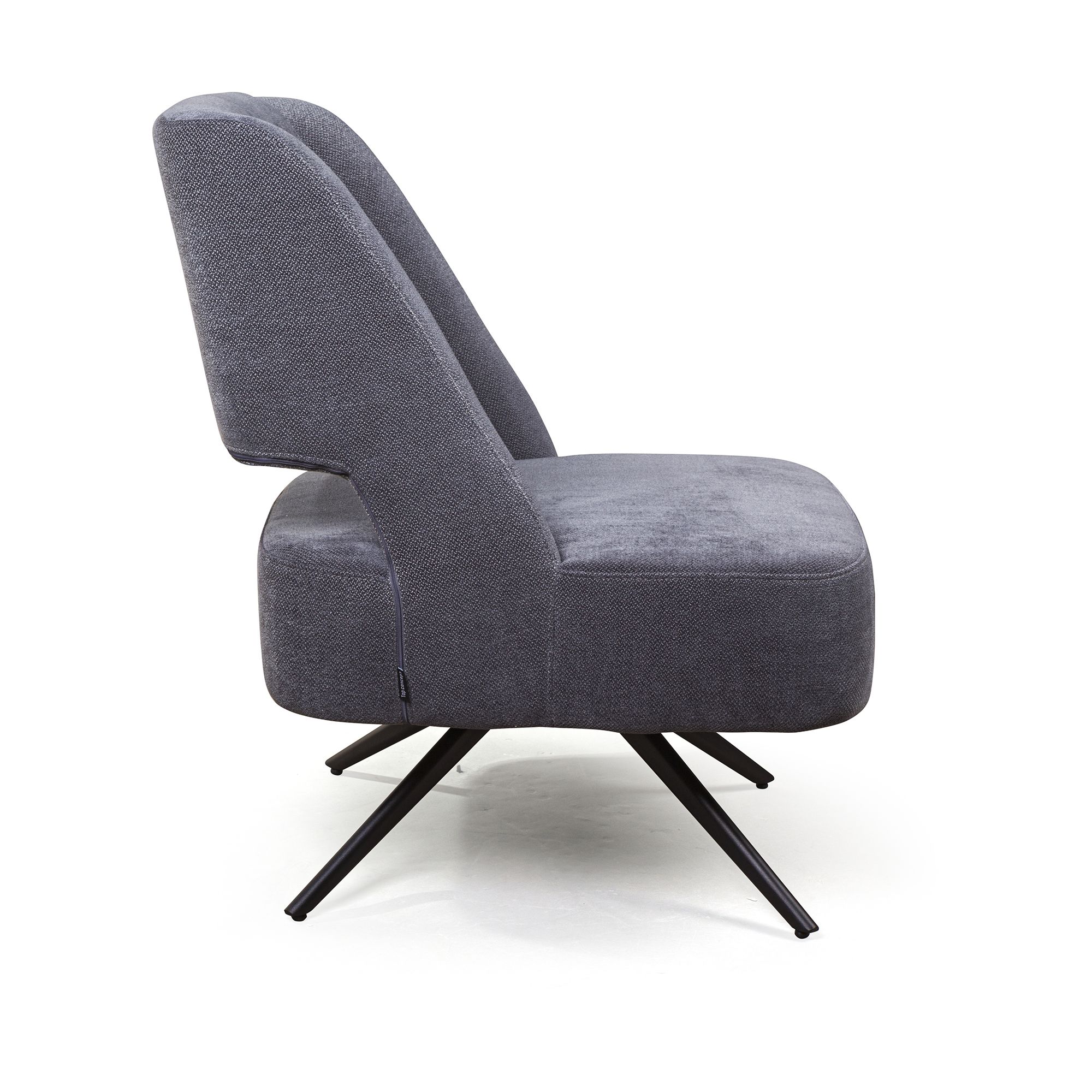 Кресло Molly, ткань серый