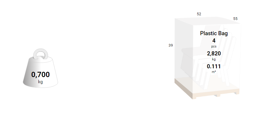 Подушка для спинки кресла Portofino темно-серый