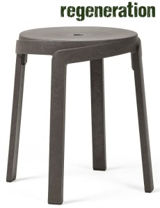 Табурет пластиковый Stack Mini терра