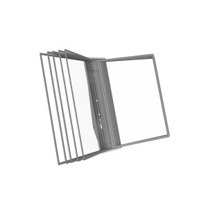 АККОРД-01.А4Gr.Gr Демосистема настенная серая 10 серых панелей А4