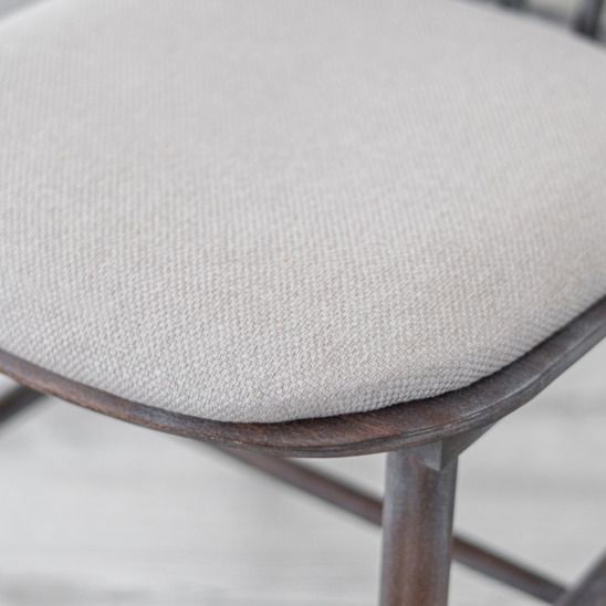 Стул Такер, патина, с бежевой подушкой