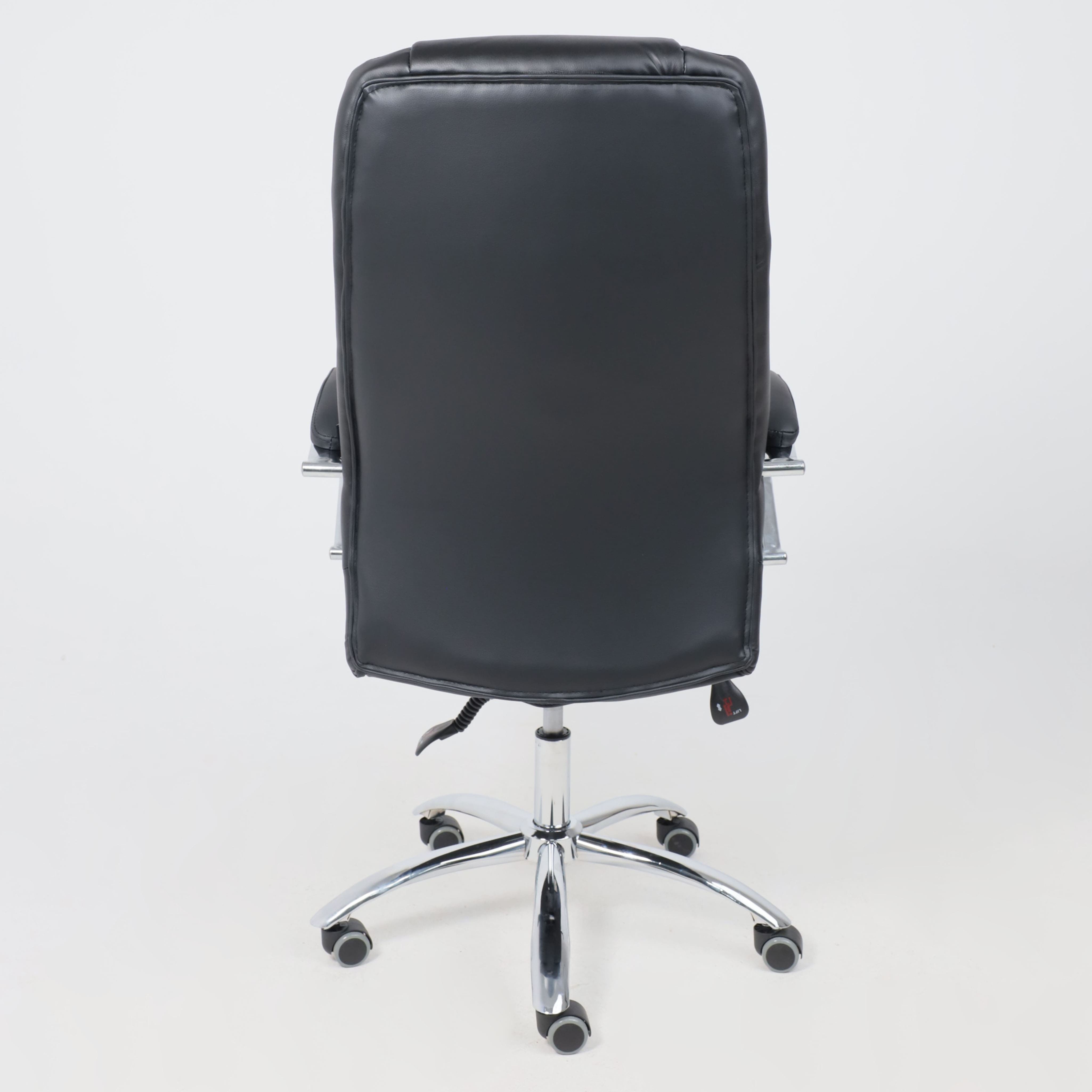 Кресло поворотное KING A, ECO, черный