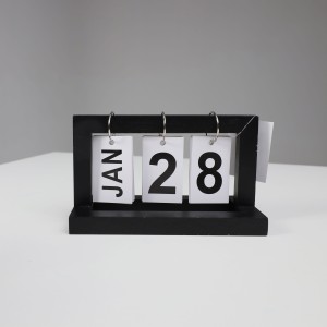 Статуэтка декоративная CALENDAR, черный, 20,5*12*9см