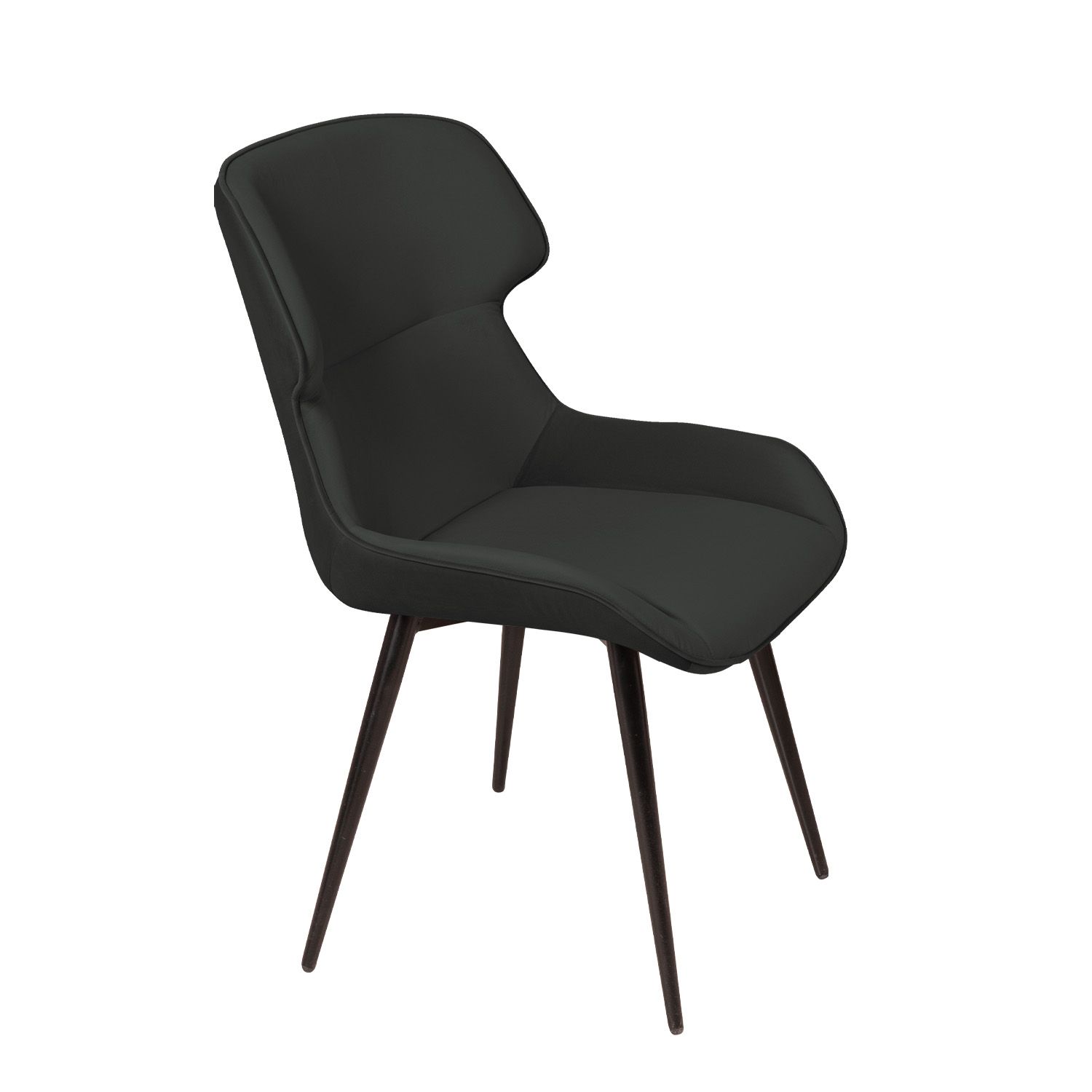 Стул Henry, бархат антрацит 14