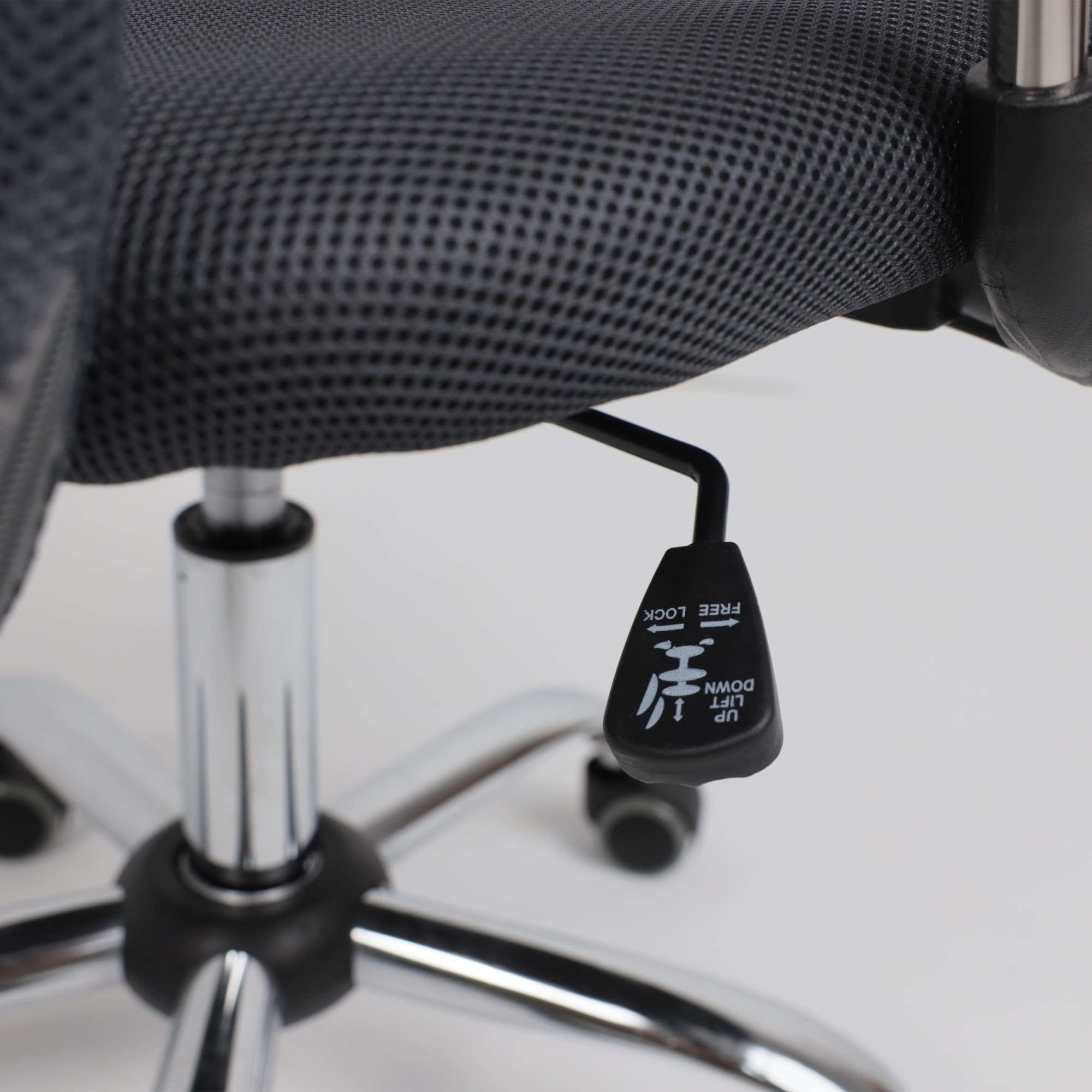 Кресло рабочее ARIA, LIGHT, ECO/сетка, серый+сетка-серая