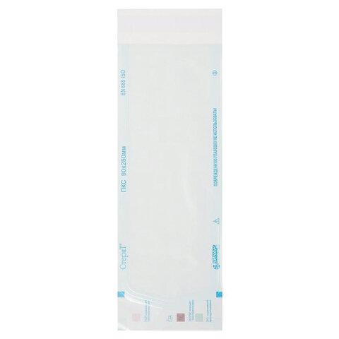 Пакет комб. самокл. ВИНАР СТЕРИТ, комплект 100 шт., для ПАР/ГАЗ стерилизации, 90х250м