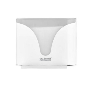 Диспенсер для полотенец EXTRA LAIMA PROFESSIONAL, (Система H2), Z-сложения, белый, ABS-пластик, 609472