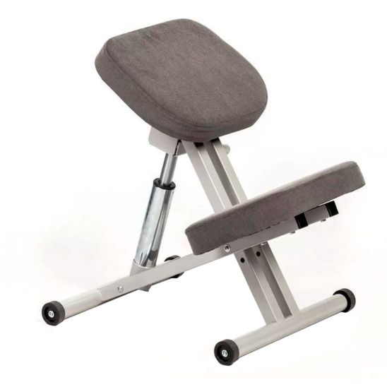 Стул коленный Prostool Light, серый, ткань