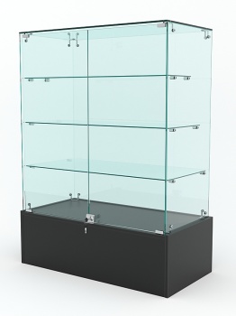 Прилавок "ИСТРА" №108 (с дверками), Черный