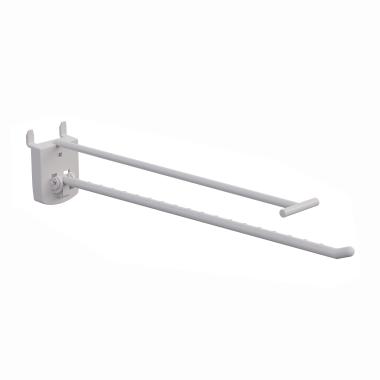 Крючок одинарный SINGLE HOOK-PH-CR-B-250 белый, в картон, длина 250 мм