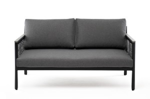 "Сан Ремо" диван 2-местный плетеный из роупа