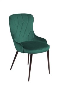 Стул Леонардо, бархат зеленый 19