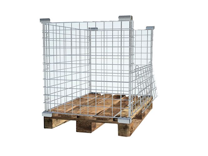 Паллетное ограждение 1200х800 штабелируемое (яч.65х65мм)