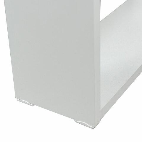Стол письменный/компьютерный BRABIX "Scandi CD-016", 1100х500х750 мм, 4 ящика, белый, 641891, ЦБ013707-1