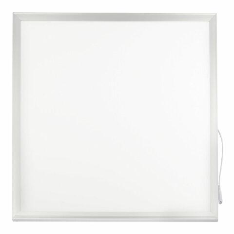 Светодиодная панель без драйвера АРМСТРОНГ ЭРА 4000К, 595х595х8 мм, 40 Вт, матовый, SPL-511-W-40K-040, Б0048929